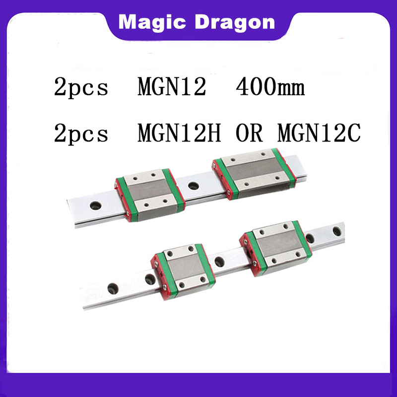 Linear Rail Mgn12H Set - Magic Dragon – Lot de 2