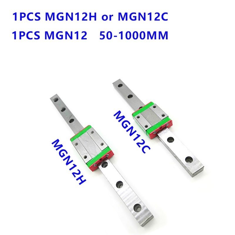 Linear Rail Mgn12H Set - Guide linéaire de 12mm, Rail MGN12