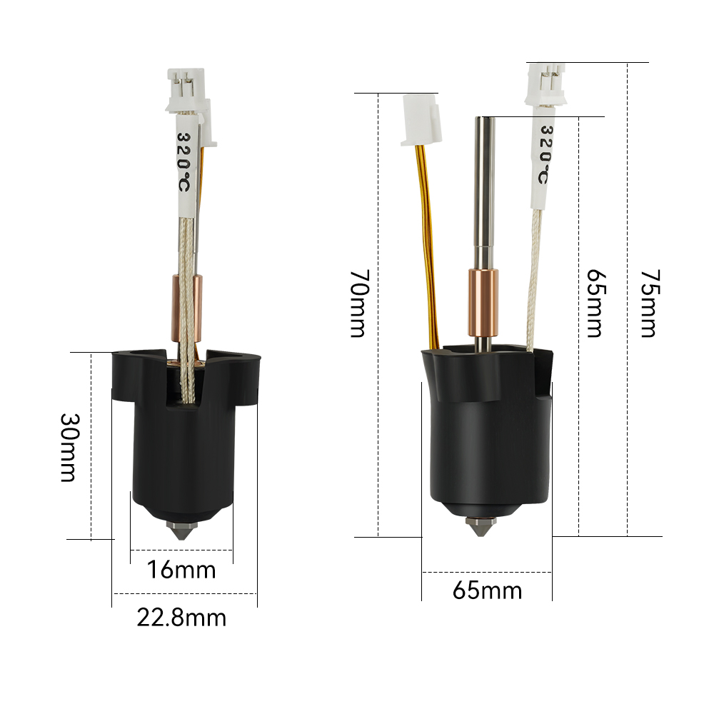 Kit Hotend Creality K1/K1C/K1  - High Flow Ceramic Hotend avis et prix