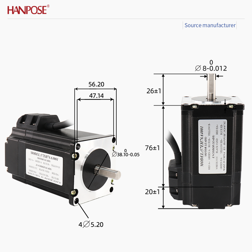Moteur pas à pas en boucle fer - Closed Loop Stepper Motor Nema 17 avis et prix